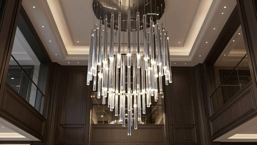 high ceiling chandelier considerations