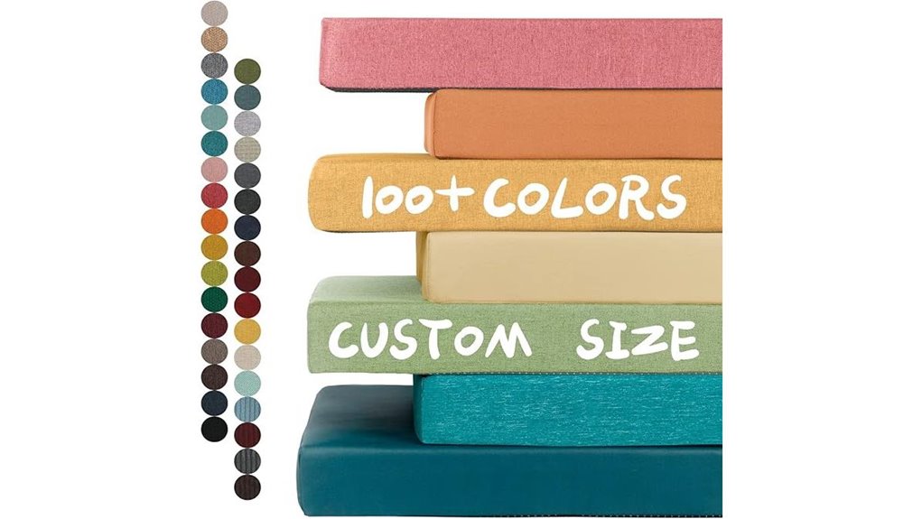 indoor outdoor bench cushion
