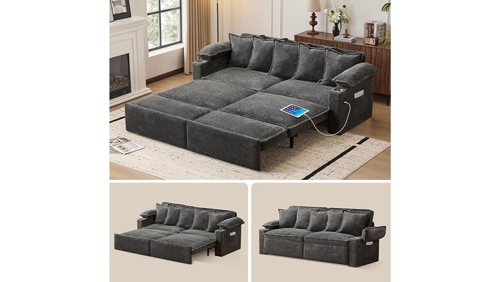 king size convertible sofa