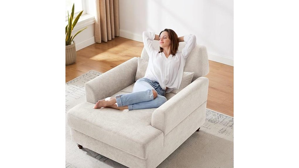 large adjustable lounge chair