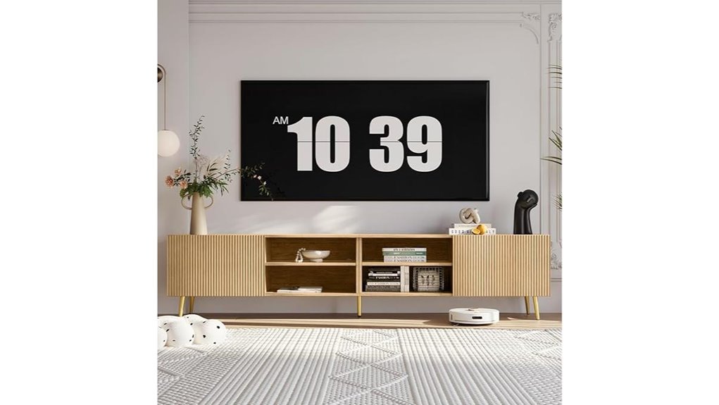 large adjustable tv stand