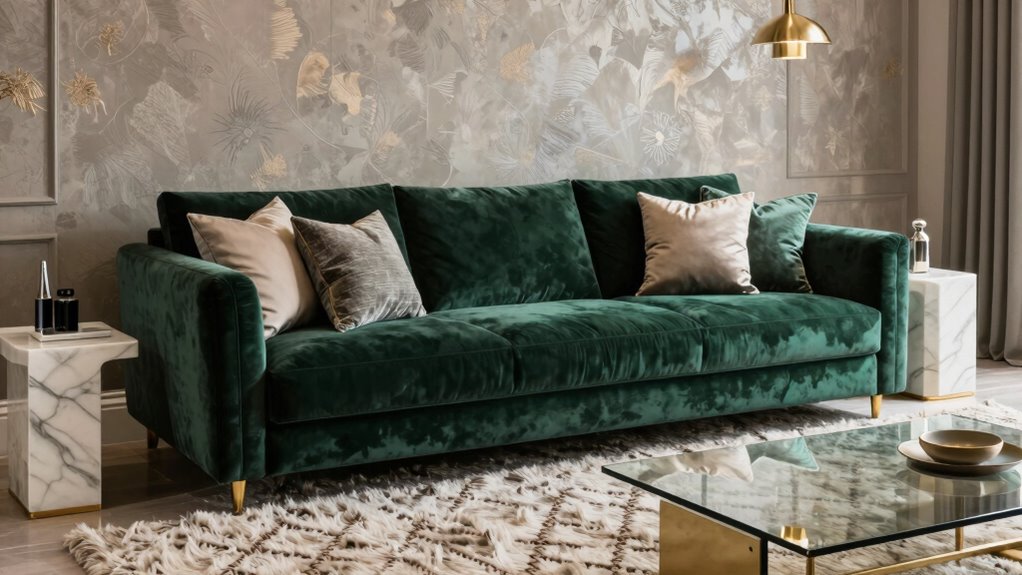 layered textured fabric choices