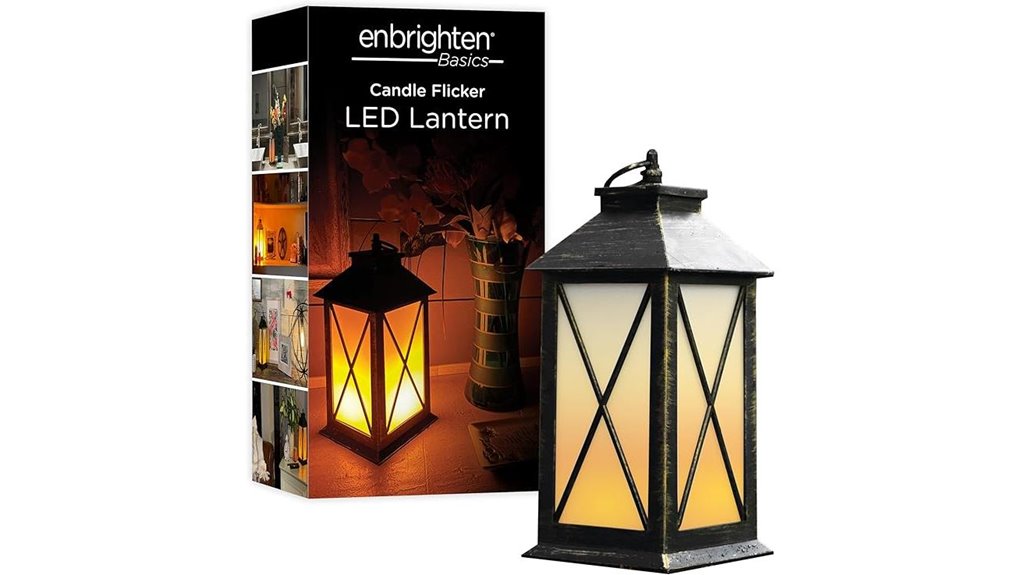 led candle lantern with timer