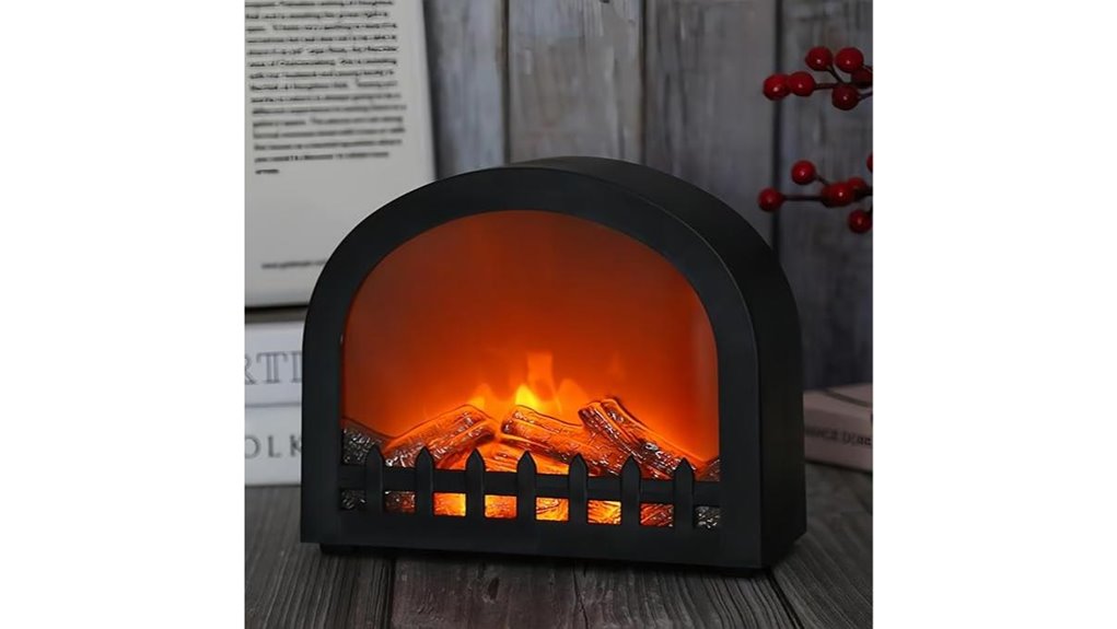 led flame lantern simulation