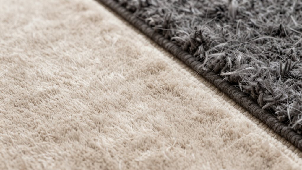 low pile smooth patterned rugs