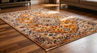 luxurious rugs with strategic lighting