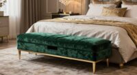 luxury bedroom storage benches