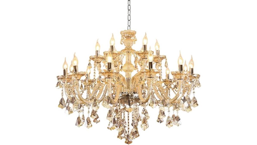 luxury crystal chandelier