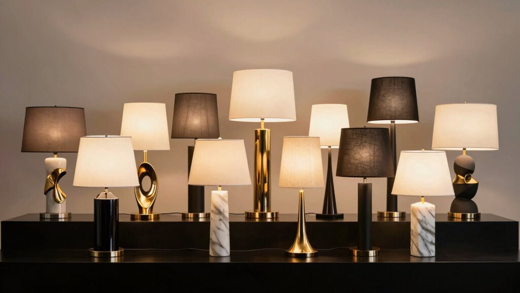 luxury designer table lamps
