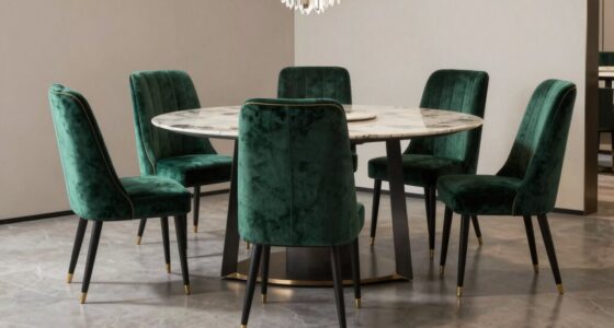 luxury dining chair sets