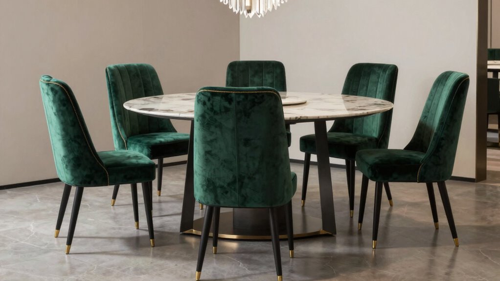 luxury dining chair sets