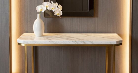 luxury entryway console tables