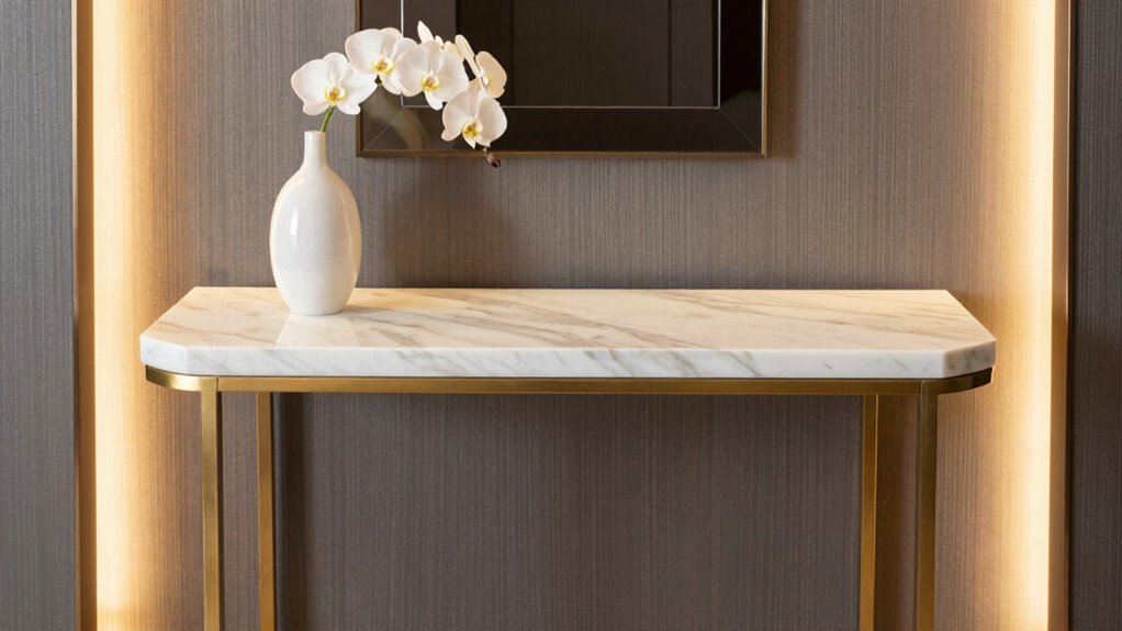 luxury entryway console tables