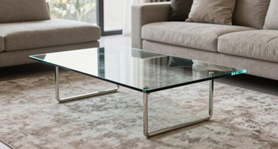 luxury glass coffee tables