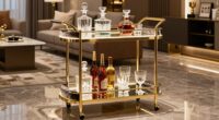 luxury home bar carts