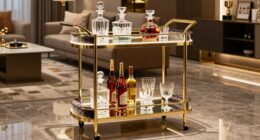 luxury home bar carts