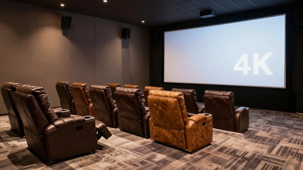 luxury home theater recliners