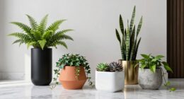 luxury indoor planter options