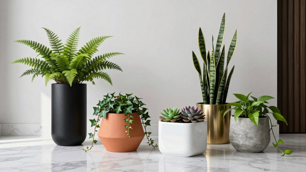 luxury indoor planter options