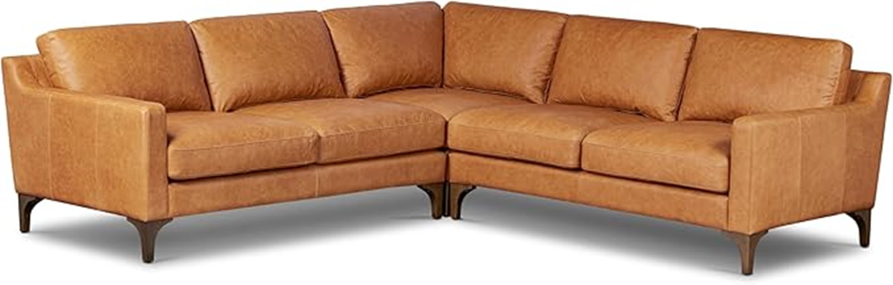 luxury leather corner sofa