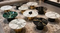 luxury marble coffee tables