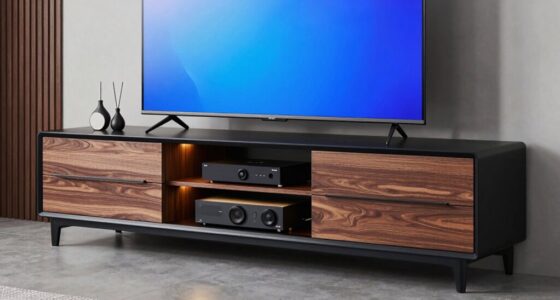 luxury media consoles 85 inch