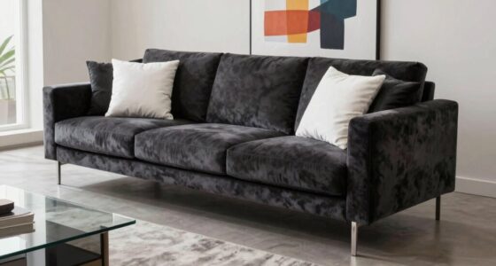 luxury modern tuxedo sofas