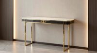 luxury narrow console tables
