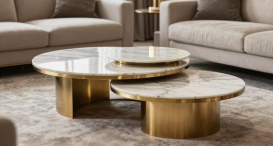 luxury nesting coffee tables