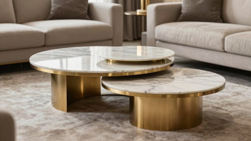 luxury nesting coffee tables