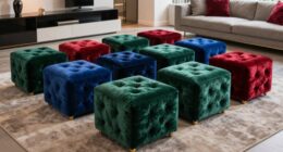 luxury oversized storage ottomans