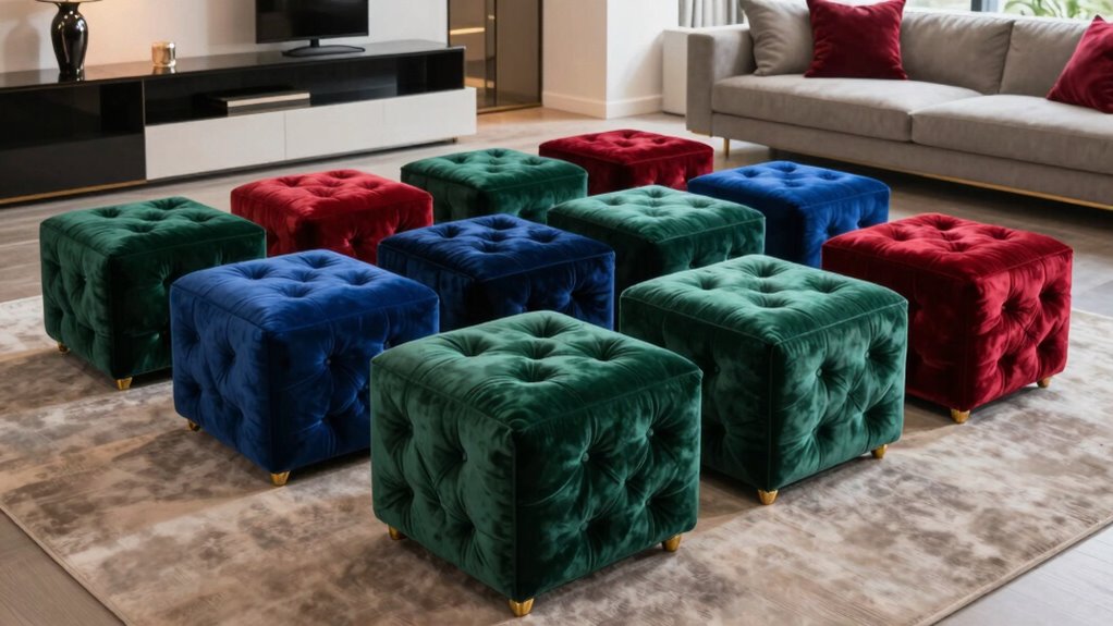 luxury oversized storage ottomans