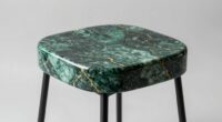 luxury sculptural accent stools