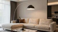 luxury sectional arc lamps