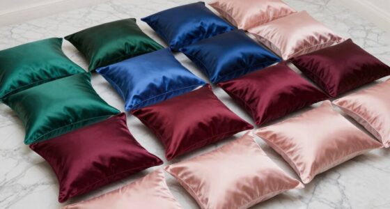 luxury silk pillowcases