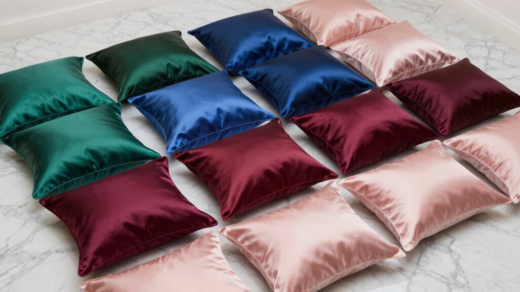 luxury silk pillowcases