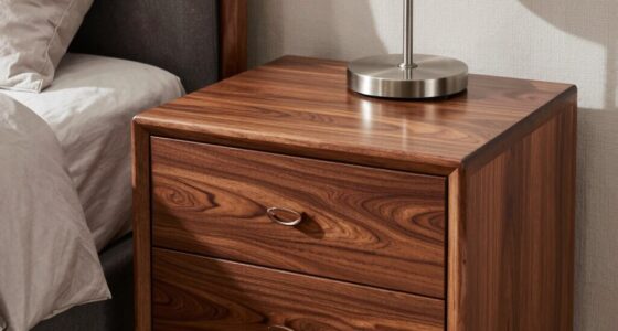 luxury solid wood nightstands