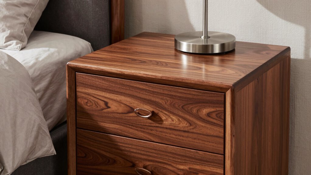luxury solid wood nightstands