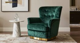 luxury swivel accent chairs