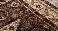 luxury textured high low rugs