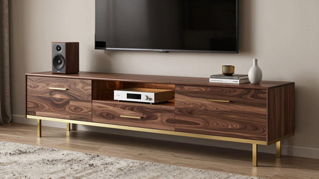 luxury tv console essentials