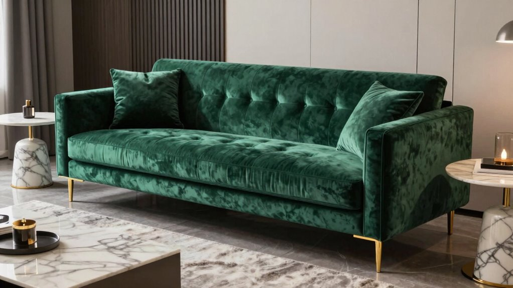 luxury velvet sofa guide