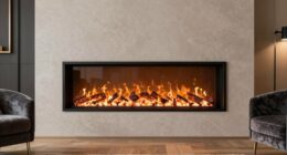 luxury wall mounted fireplaces