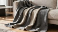 luxury wool cashmere throws