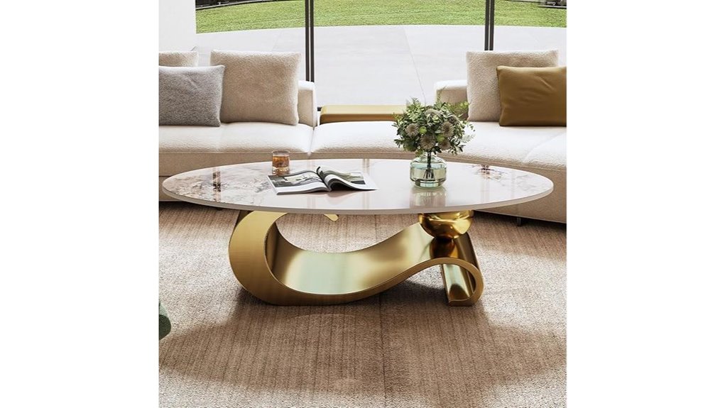 marble and gold accents