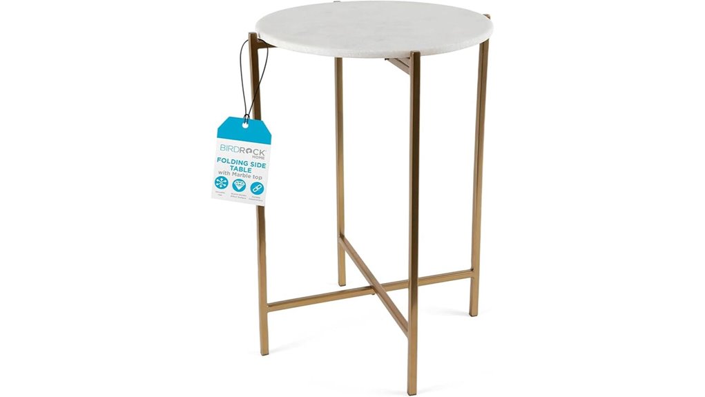 marble side table