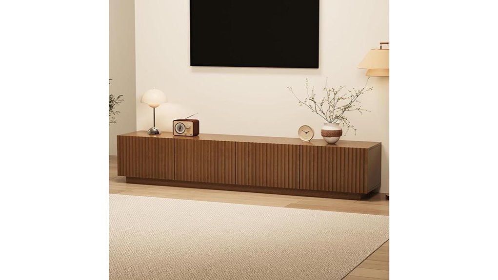 mid century modern tv stand