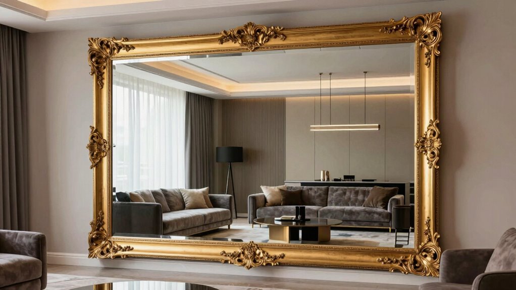 mirror size style reflection