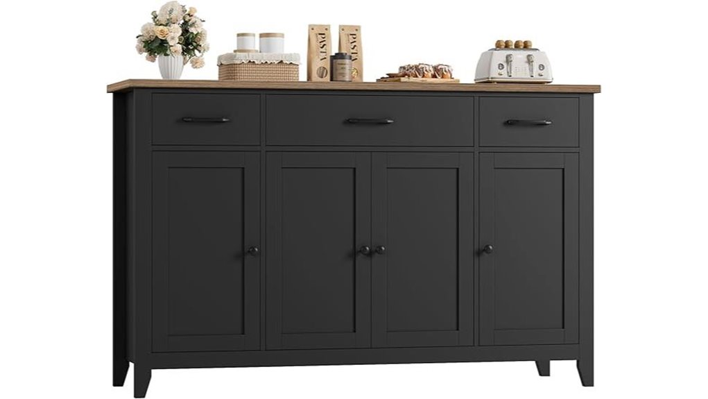 modern farmhouse buffet cabinet
