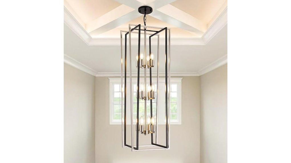 modern farmhouse chandelier
